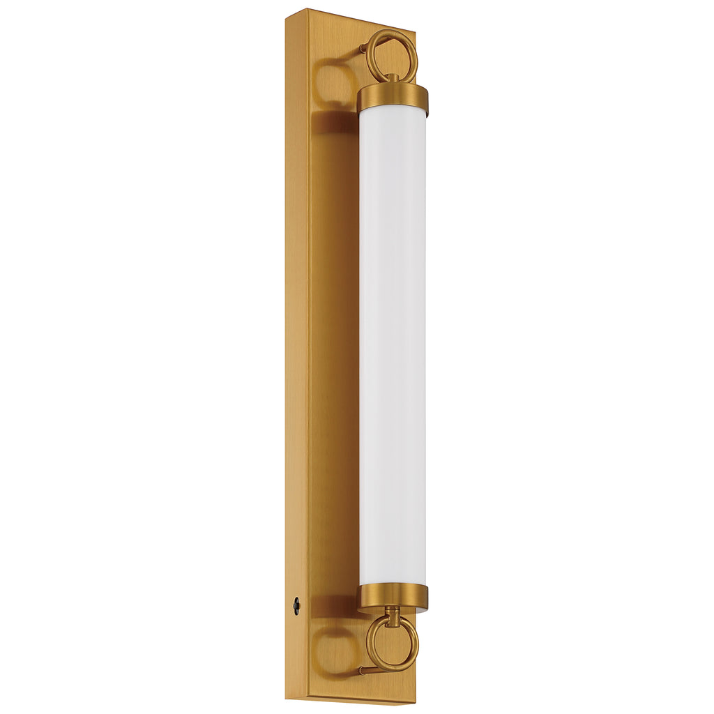 Eliza 5CCT LED Wall Sconce, Antique Brushed Brass