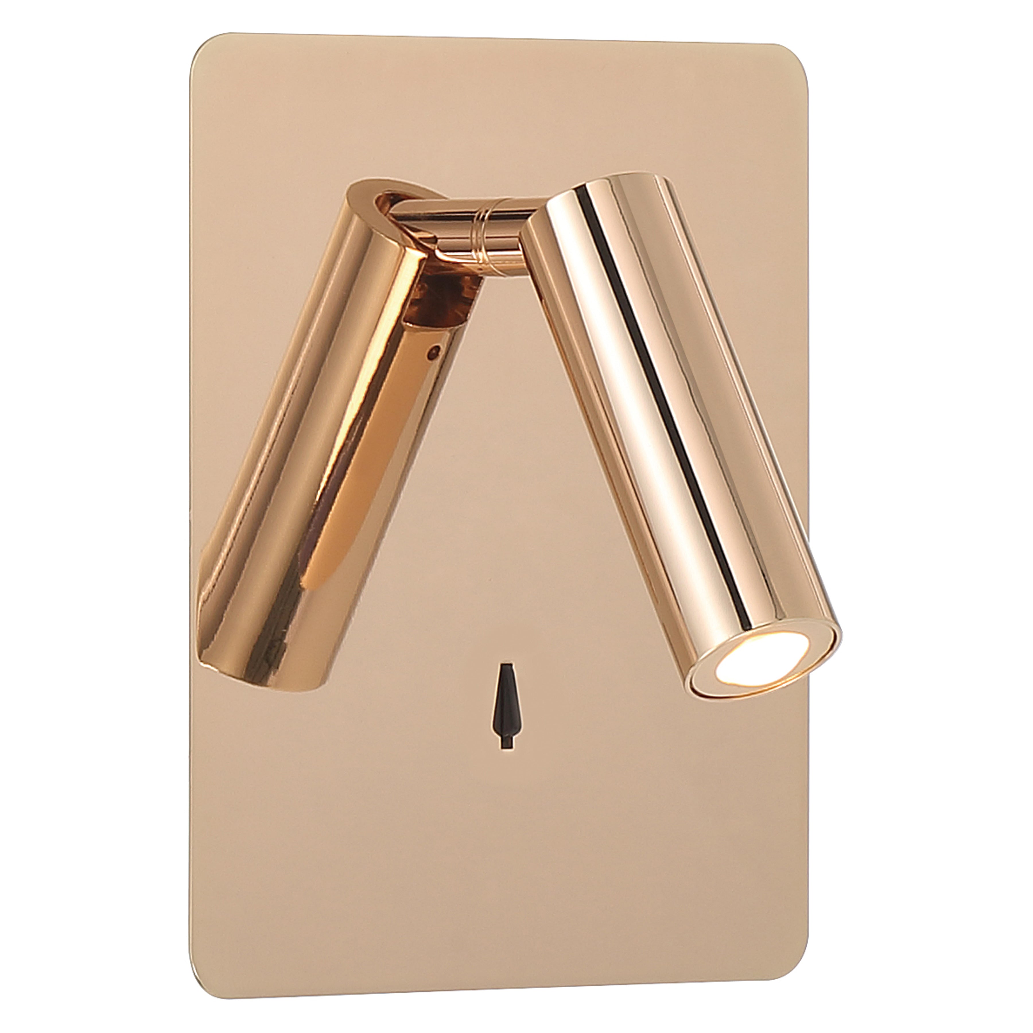 Villa LED Reading Light, Gold