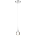 Georgia 3CCT LED Pendant, Chrome