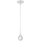 Georgia 3CCT LED Pendant, Chrome