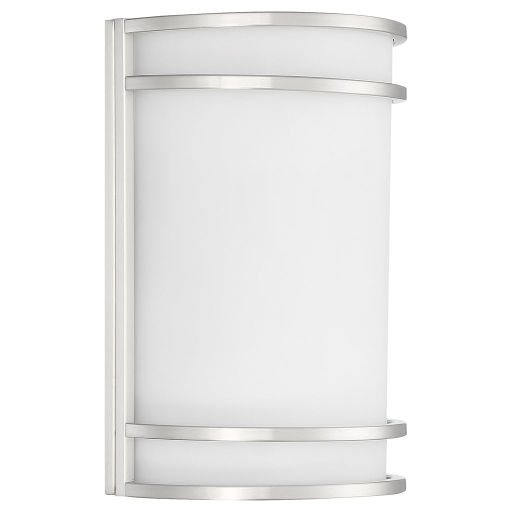 Lola Wall Sconce, Brushed Steel