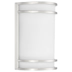 Lola Wall Sconce, Brushed Steel