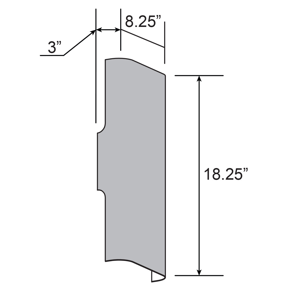 Access Lighting Bi-Punch Bi-Directional LED Wall Sconce, image 3