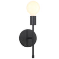 Iconic II G 1 Light LED Wall Sconce, Matte Black