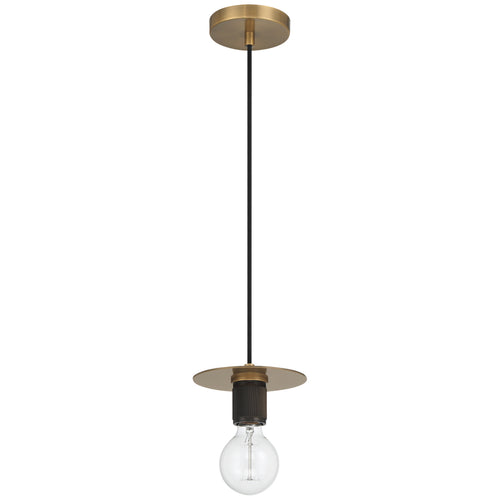 Access Lighting Central 1 Light Pendant, Antique Brass, image 2