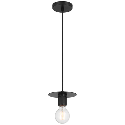 Access Lighting Central 1 Light Pendant, Black