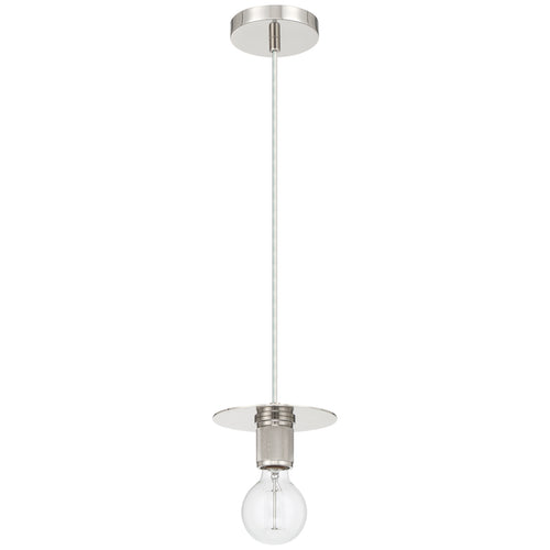 Access Lighting Central 1 Light Pendant, Polished Nickel, image 2