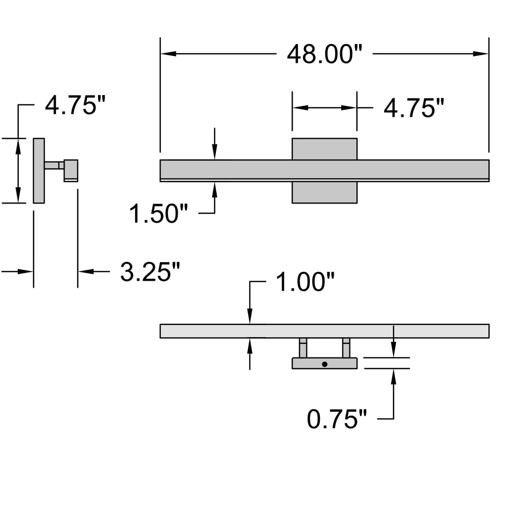 Access Lighting Cisco LED Vanity, 48" / 3000K, image 3