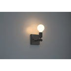 Virgin 1 Light Wall Sconce, Matte Black