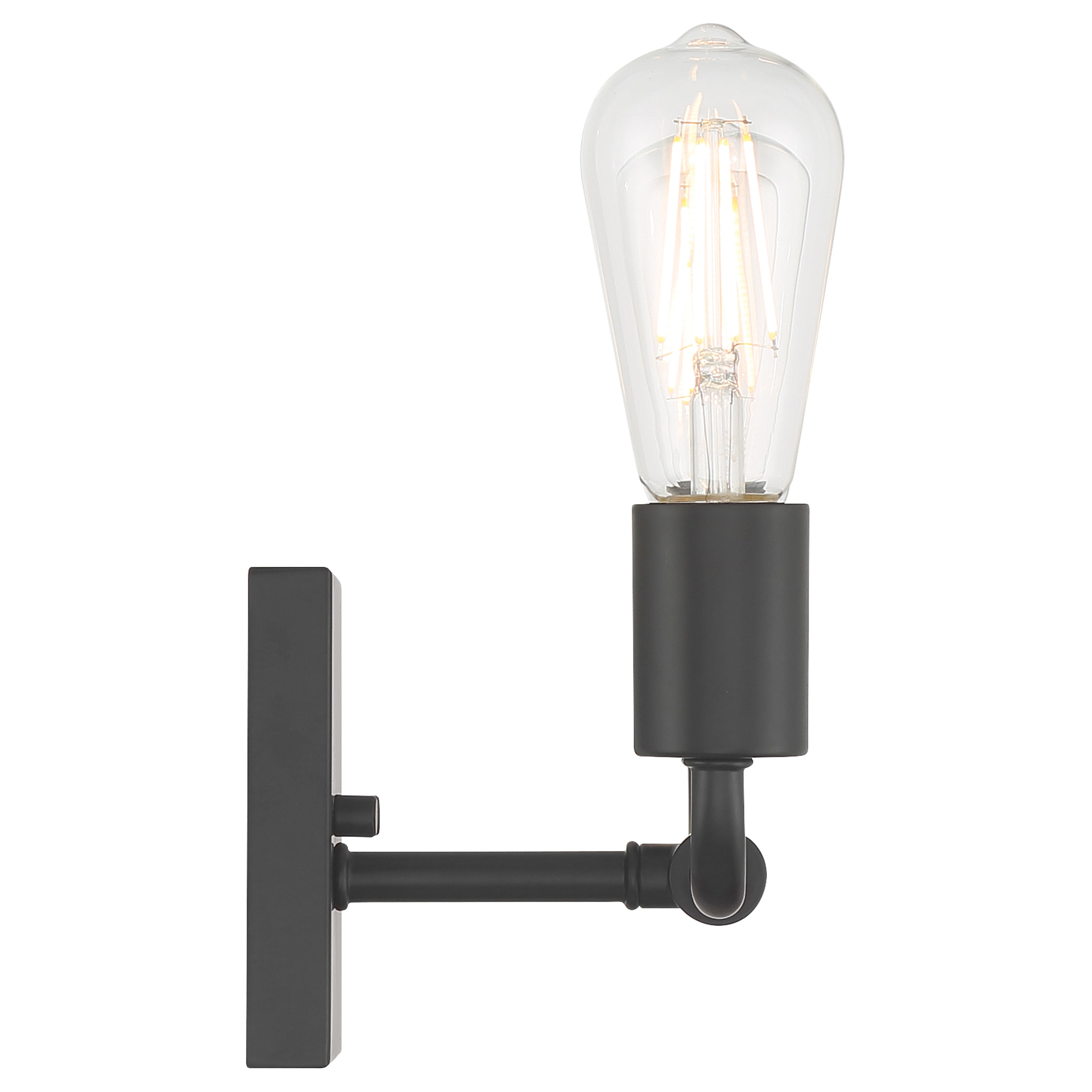 Virgin 3 Light Vanity, Matte Black
