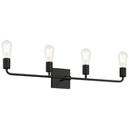 Virgin 4 Light Vanity, Matte Black
