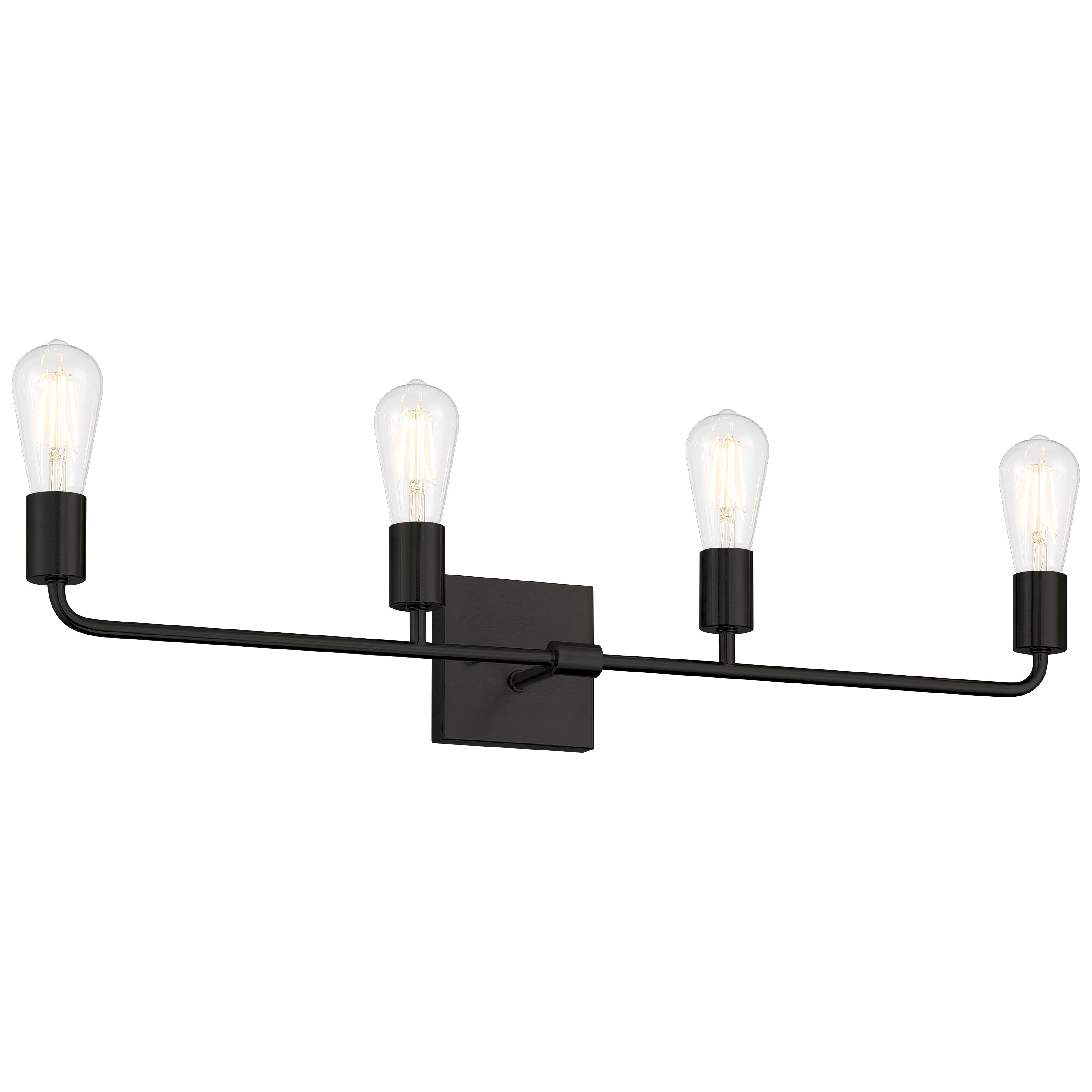 Virgin 4 Light Vanity, Matte Black