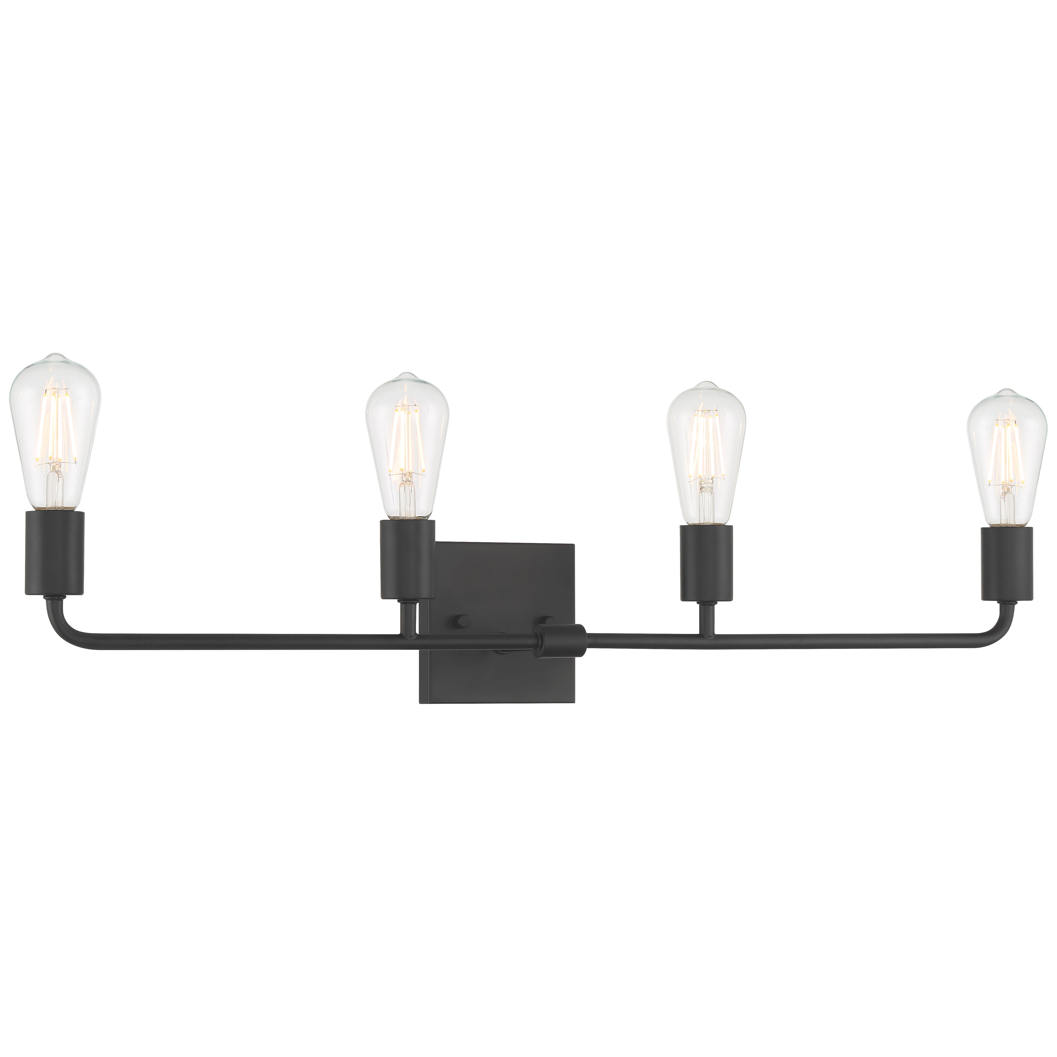 Virgin 4 Light Vanity, Matte Black