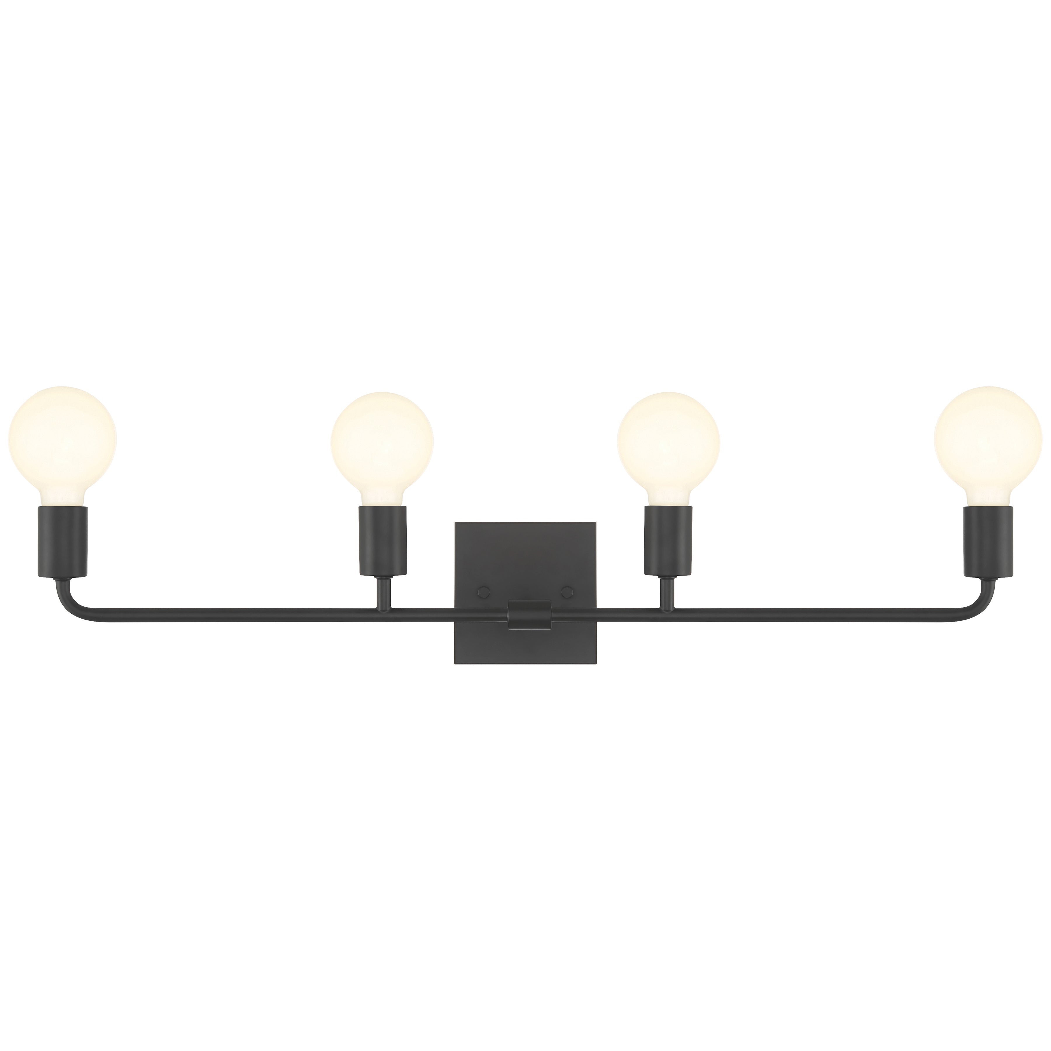 Virgin 4 Light Vanity, Matte Black