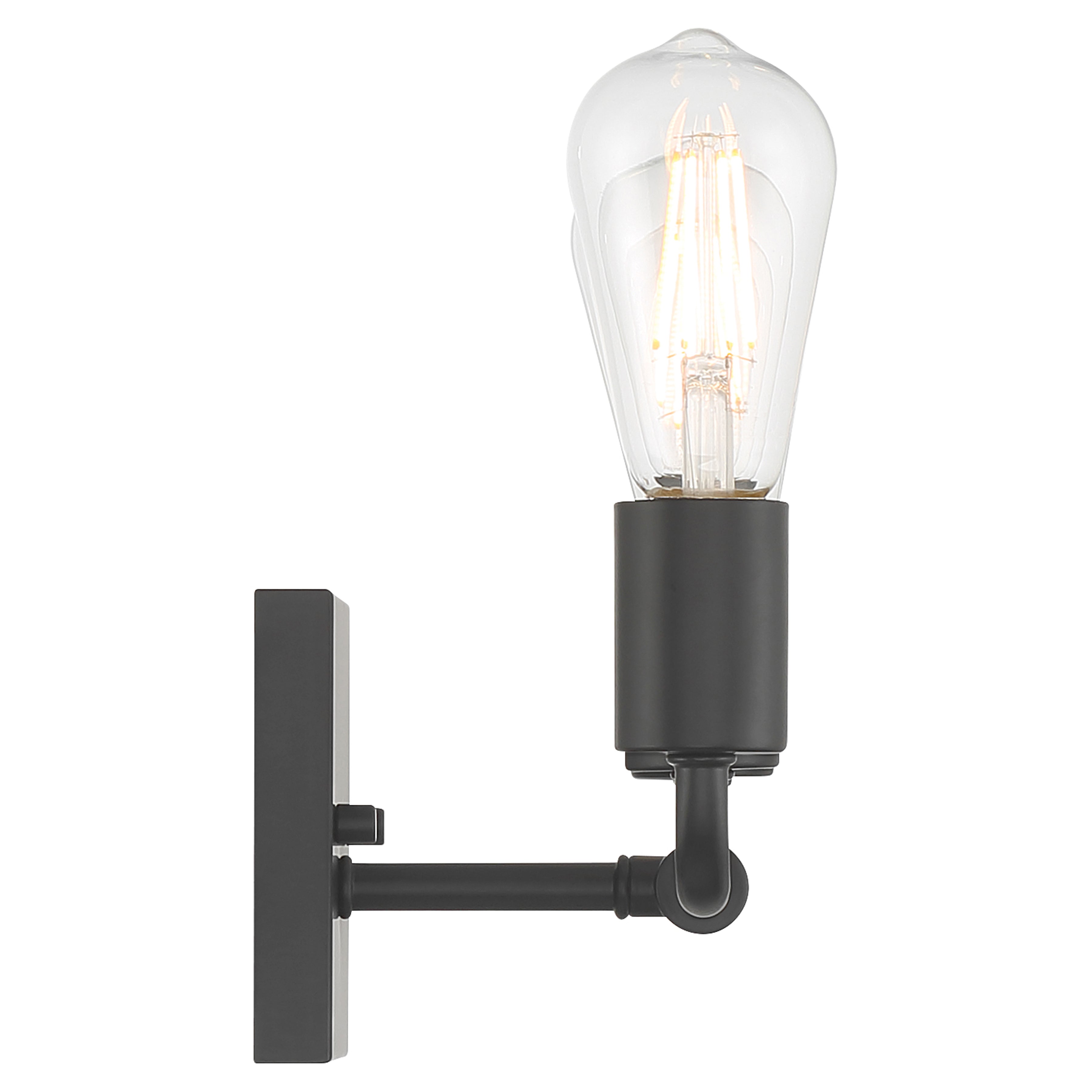Virgin 4 Light Vanity, Matte Black