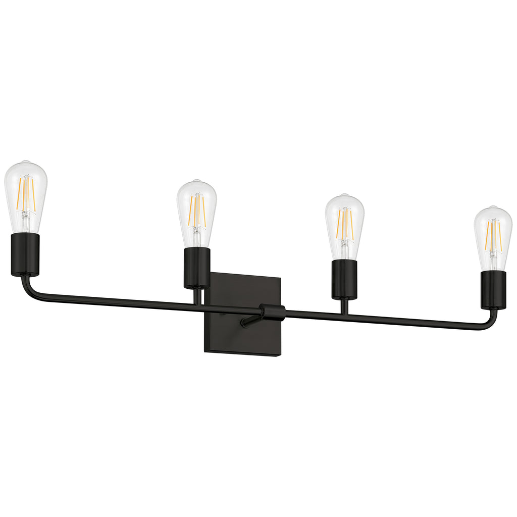 Virgin 4 Light Vanity, Matte Black