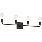 Virgin 4 Light Vanity, Matte Black