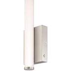 Grace 3CCT LED Vanity, Brushed Steel