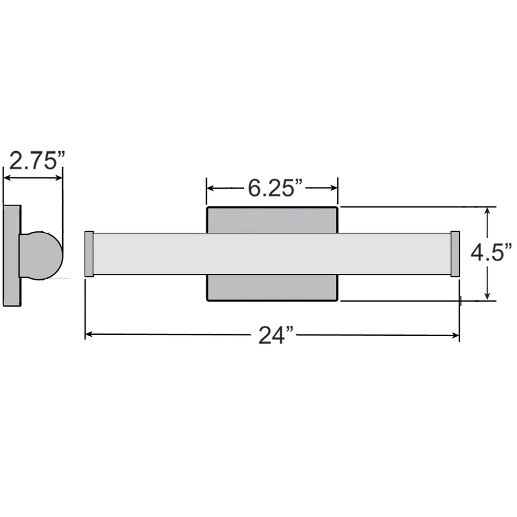 Access Lighting Arc LED Vanity, 24", image 8