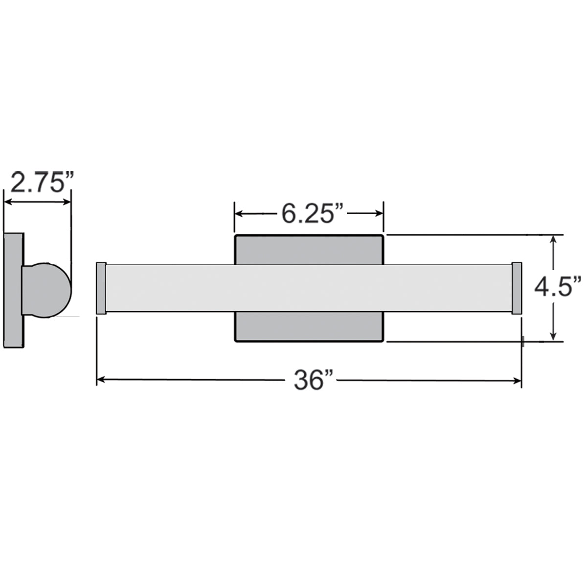Access Lighting Arc LED Vanity, 36", image 7