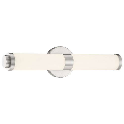 Access Lighting Aqua LED Vanity, Brushed Steel / 19.25"
