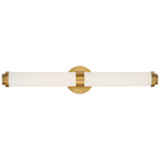 Aqua LED Vanity, Brushed Gold / 25.25"