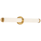 Aqua LED Vanity, Brushed Gold / 25.25"