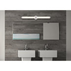 Access Lighting Aqua LED Vanity, Brushed Steel / 37.25", image 2