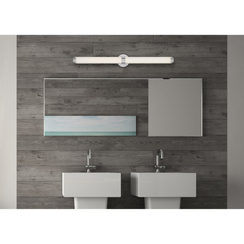 Access Lighting Aqua LED Vanity, Brushed Steel / 37.25", image 2