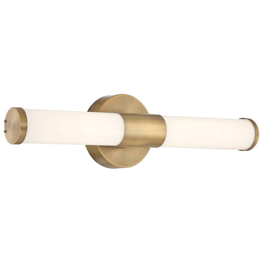 Access Lighting Retreat LED Vanity, Antique Brushed Brass / 18"