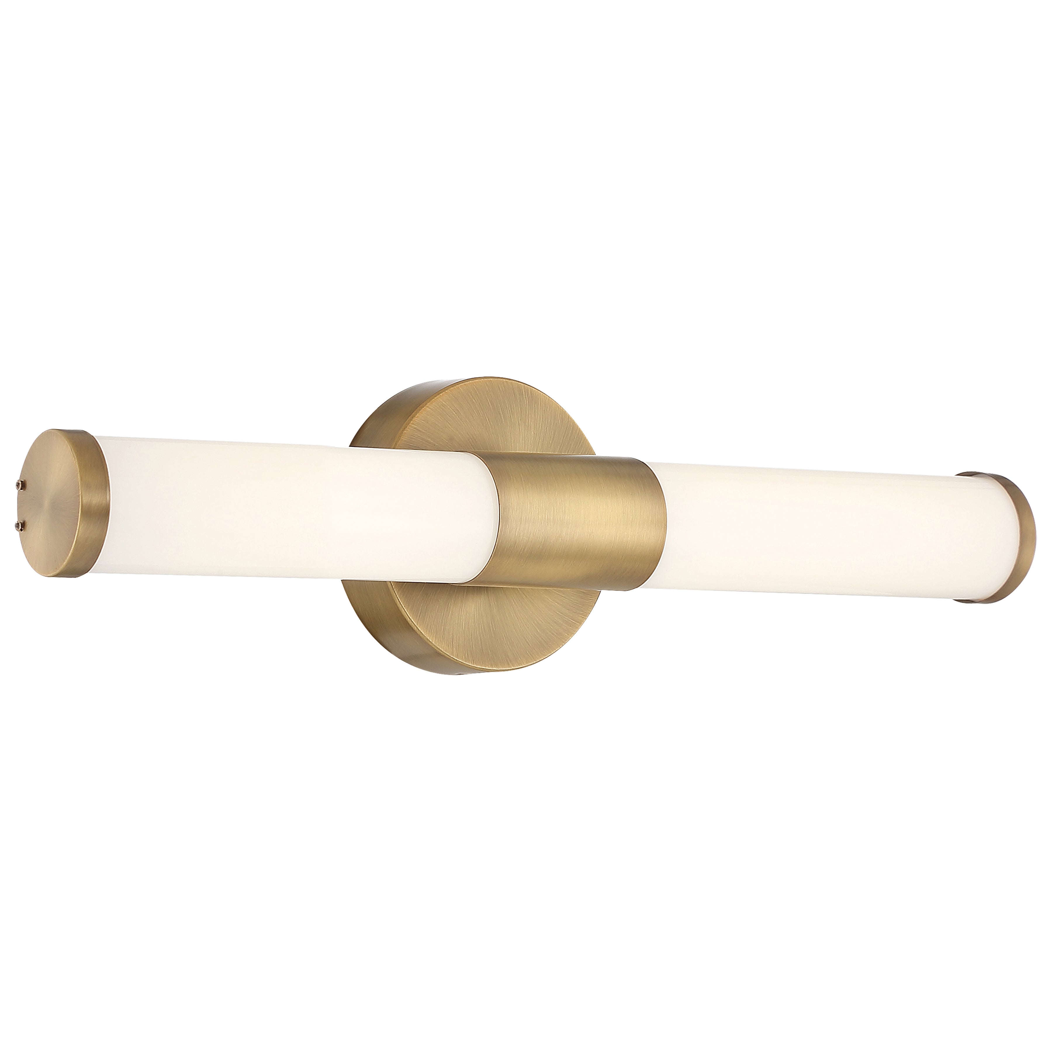 Retreat LED Vanity, Antique Brushed Brass / 18"