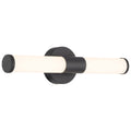Retreat LED Vanity, Matte Black / 18"