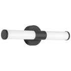 Retreat LED Vanity, Matte Black / 18"