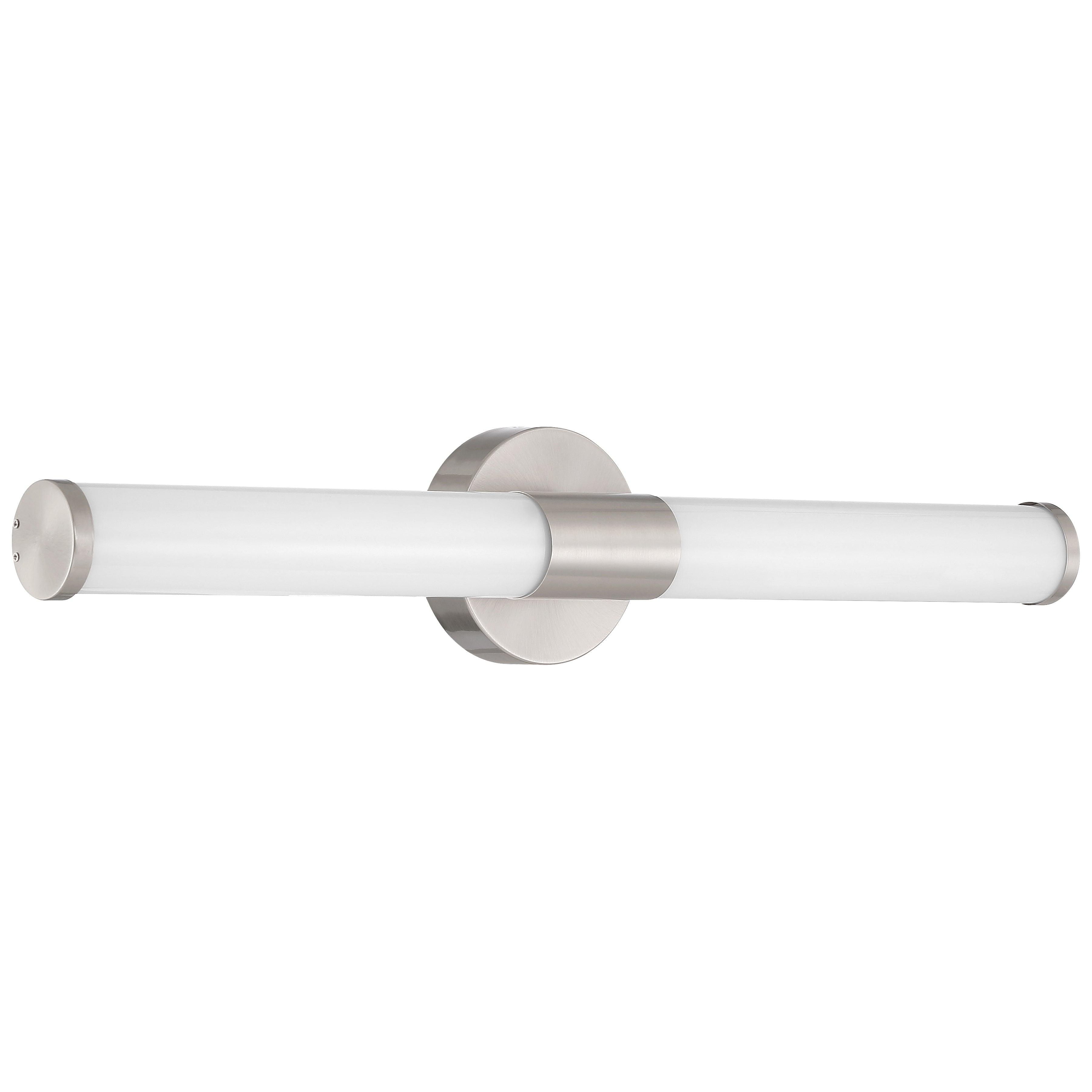 Retreat LED Vanity, Brushed Steel / 24"