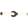 Retreat LED Vanity, Matte Black / 24"