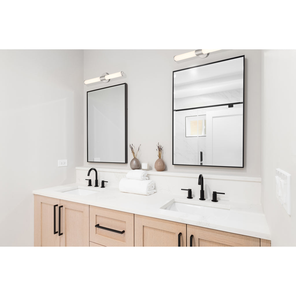 Access Lighting Retreat LED Vanity, Brushed Steel / 24", image 7