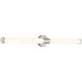 Retreat LED Vanity, Brushed Steel / 36"