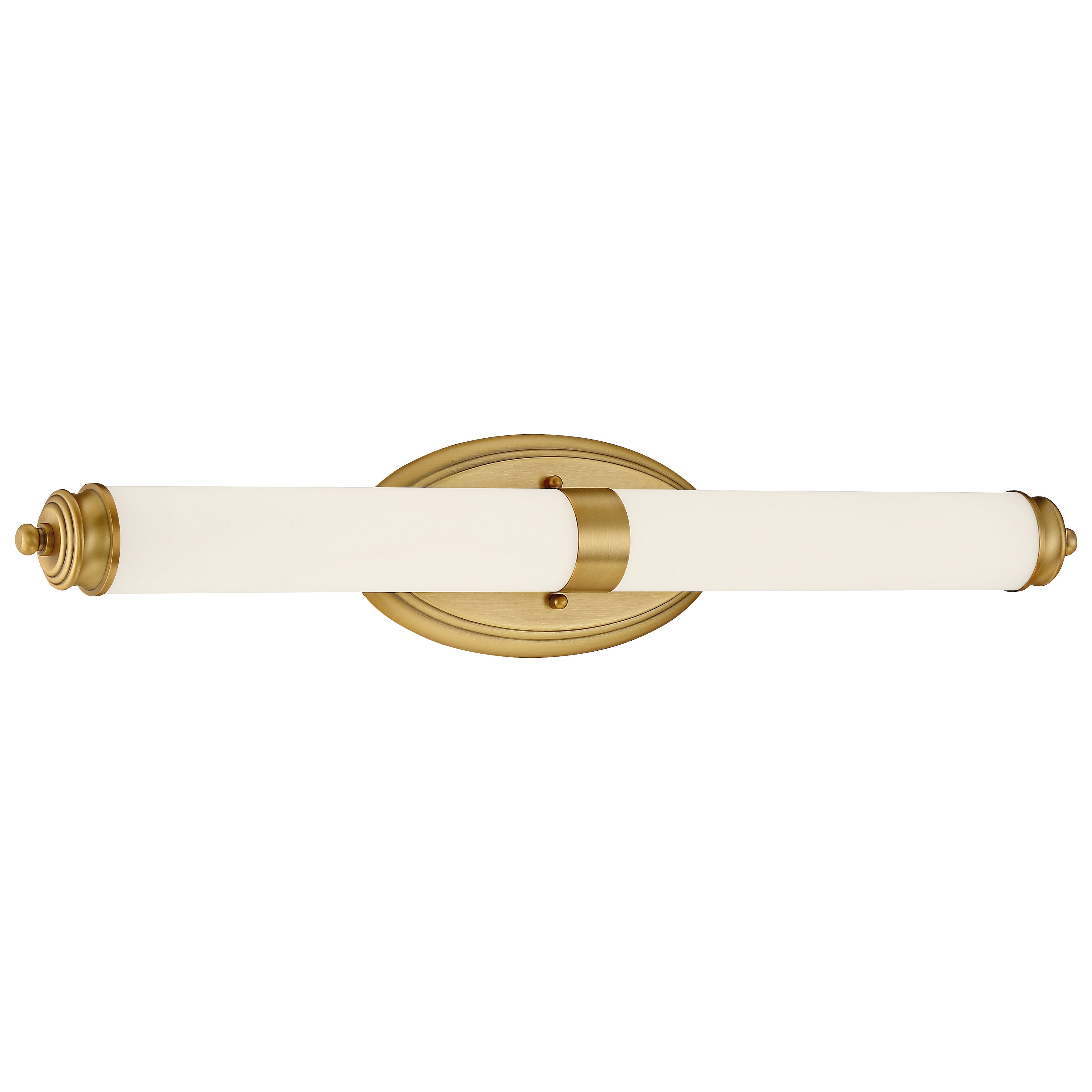 Madison LED Vanity, Brushed Gold / 27.25"