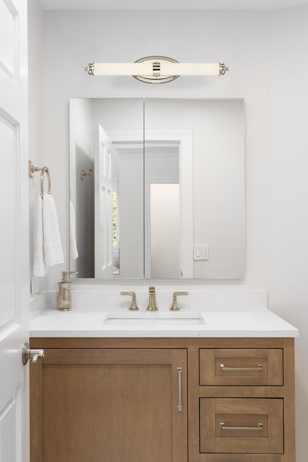 Access Lighting Madison LED Vanity, Chrome / 27.25", image 2