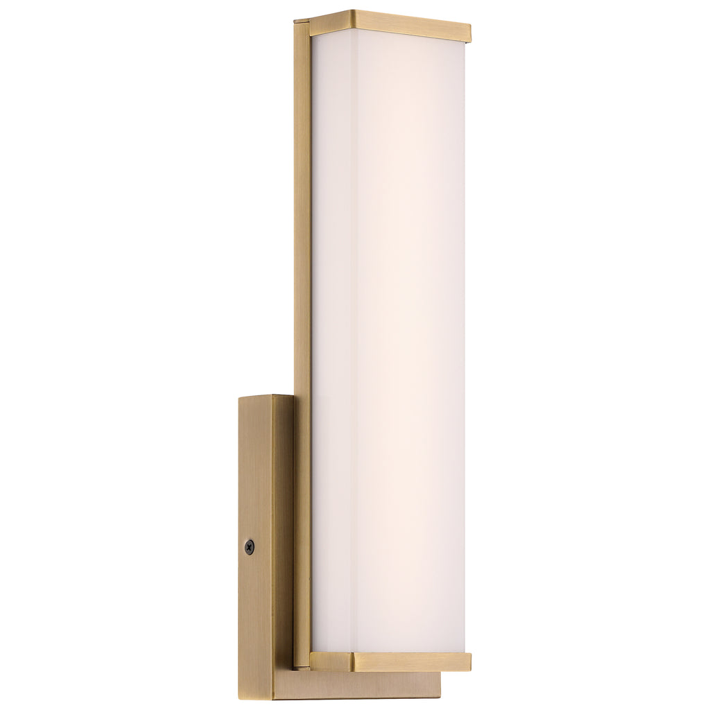 Citi Solo 3CCT LED Vanity, Antique Brushed Brass