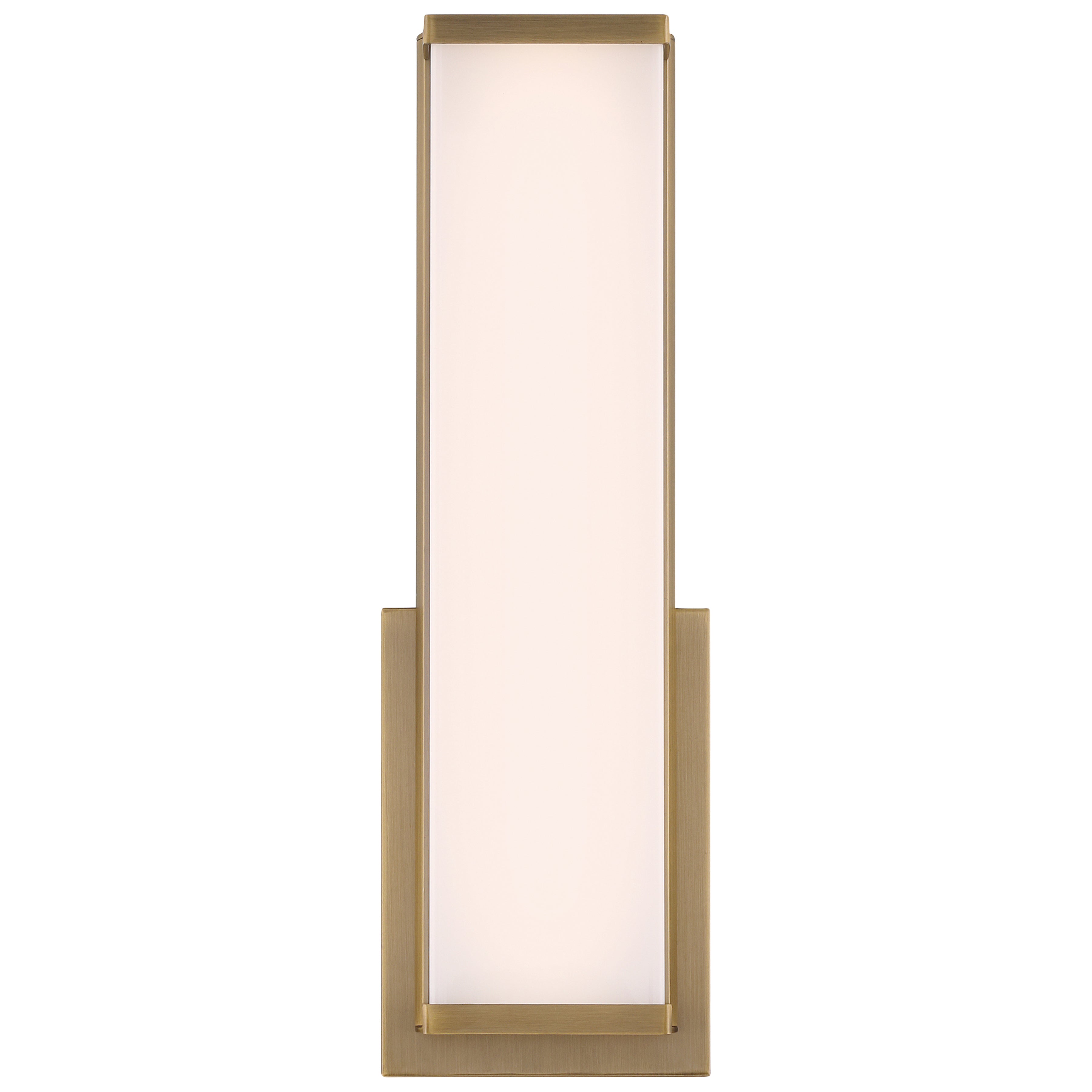 Citi Solo 3CCT LED Vanity, Antique Brushed Brass