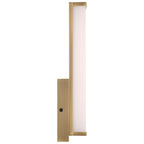 Citi Solo 3CCT LED Vanity, Antique Brushed Brass