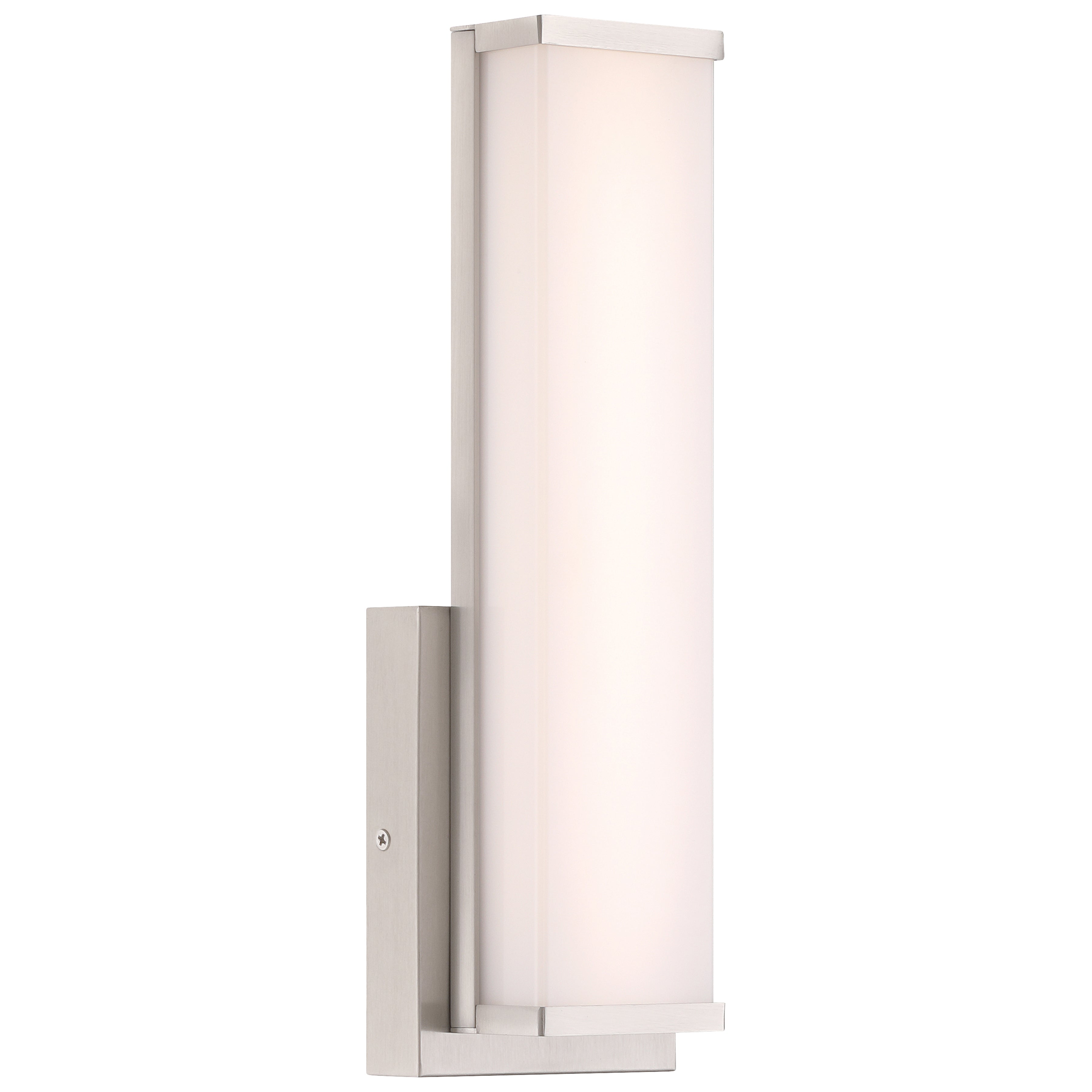 Citi Solo 3CCT LED Vanity, Brushed Steel