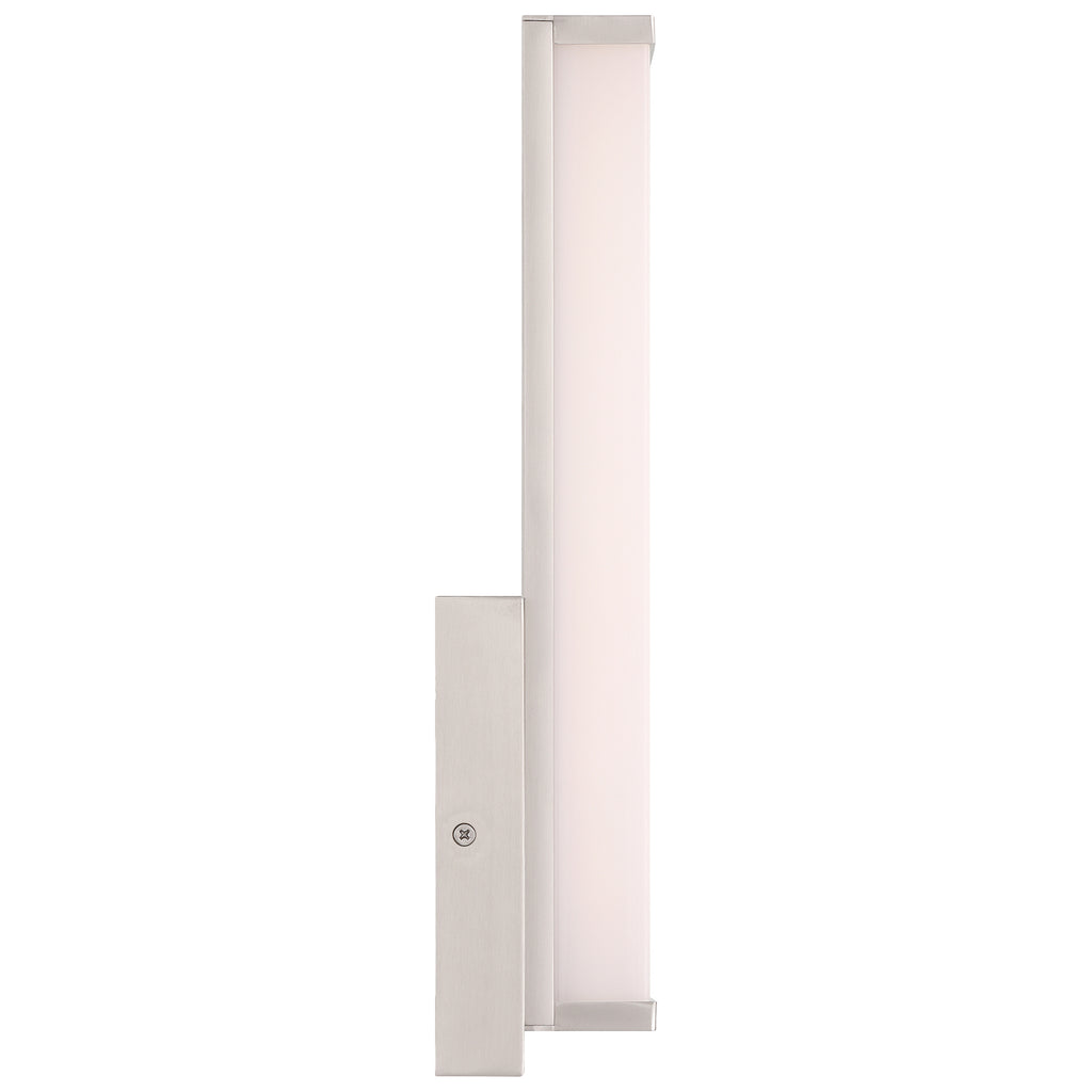 Citi Solo 3CCT LED Vanity, Brushed Steel