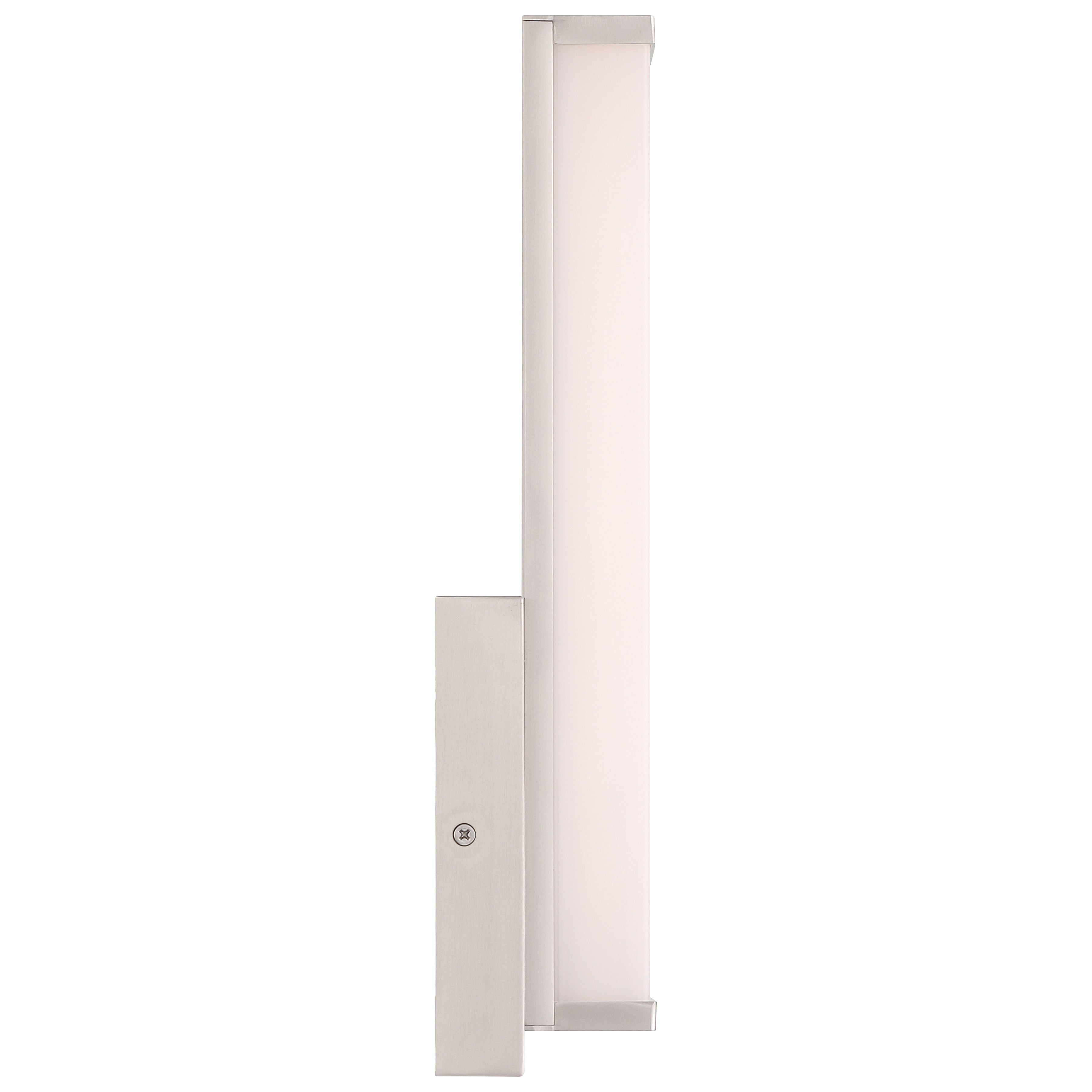 Citi Solo 3CCT LED Vanity, Brushed Steel