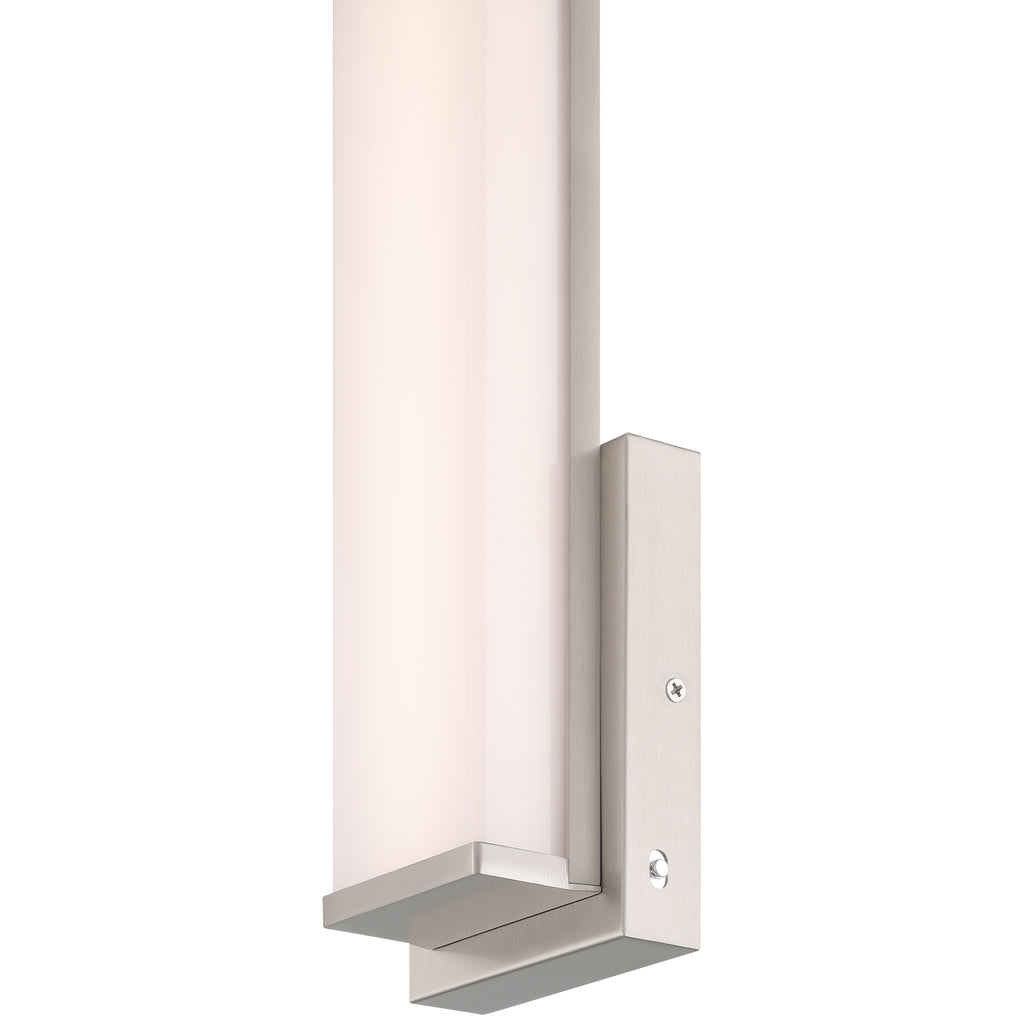 Citi Solo 3CCT LED Vanity, Brushed Steel