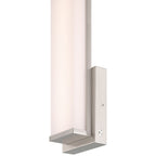 Citi Solo 3CCT LED Vanity, Brushed Steel