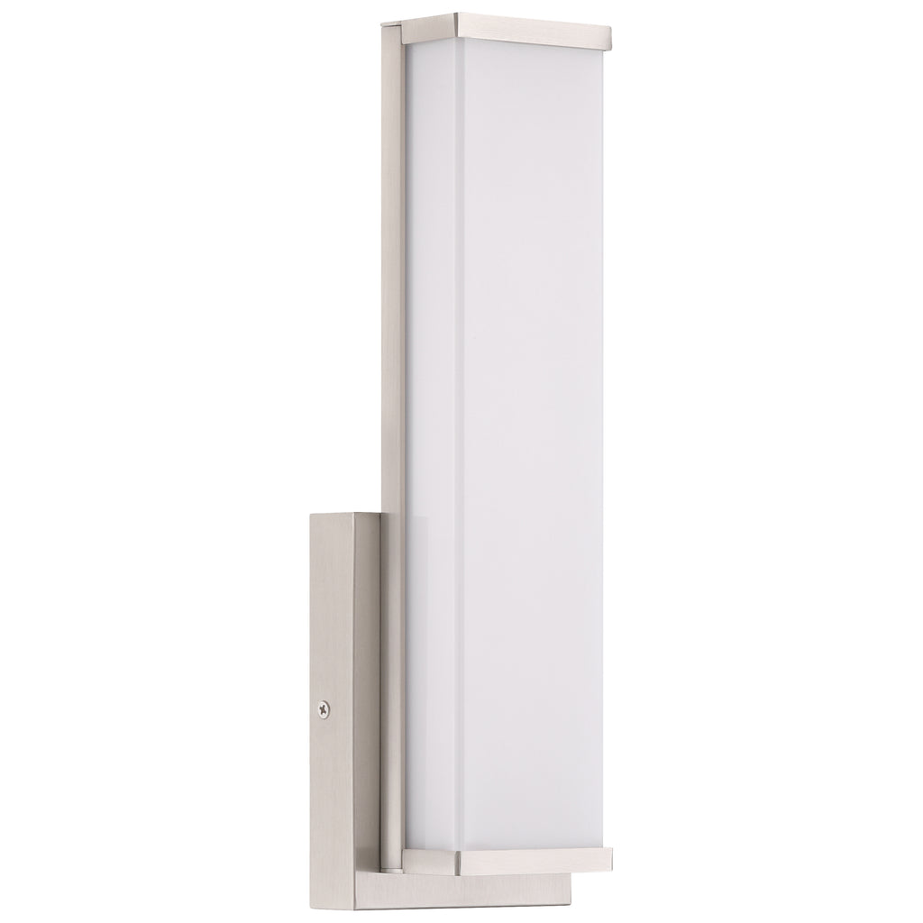 Citi Solo 3CCT LED Vanity, Brushed Steel