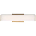 Citi LED Vanity, Antique Brushed Brass / 18"
