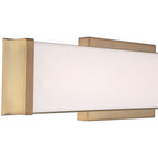 Citi LED Vanity, Antique Brushed Brass / 18"